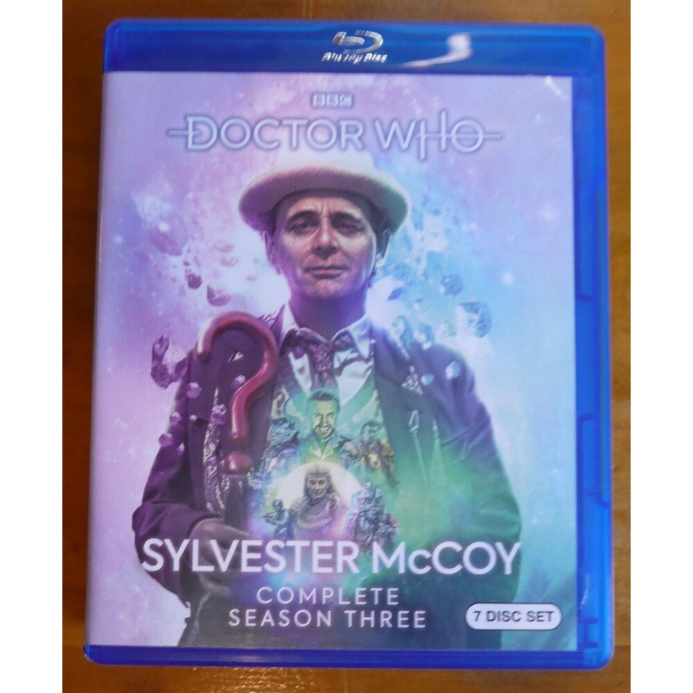 Doctor Who: Sylvester McCoy: Complete Season Three Blu-ray - 7th Doctor - Open